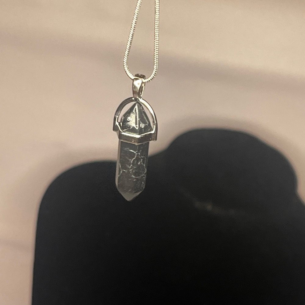 BOGO Marble Crystal Necklace